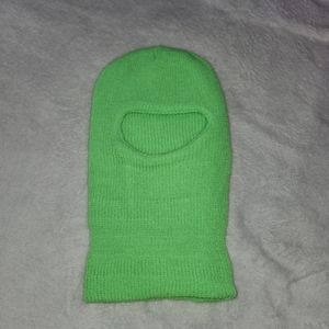 NEON Green Ski Mask